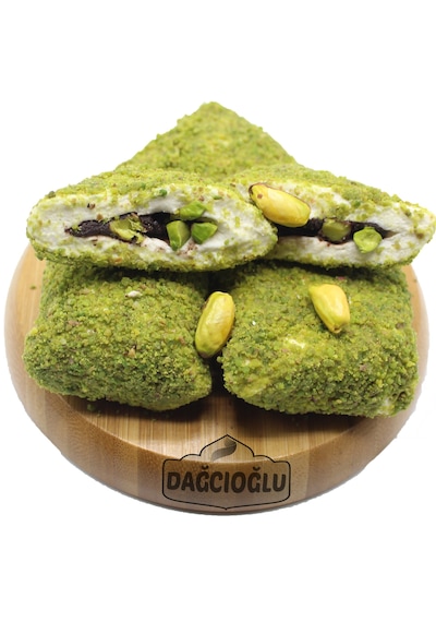 Dağcıoğlu Antep Fıstıklı Çikolatalı Bohça Lokum 250 G