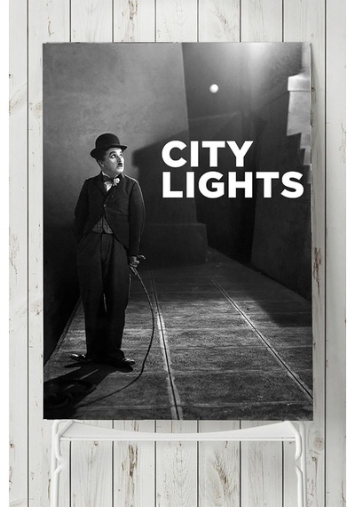 Pster3709 City Lights-şehir Işıkları Film Afişi Poster 2 50x70cm