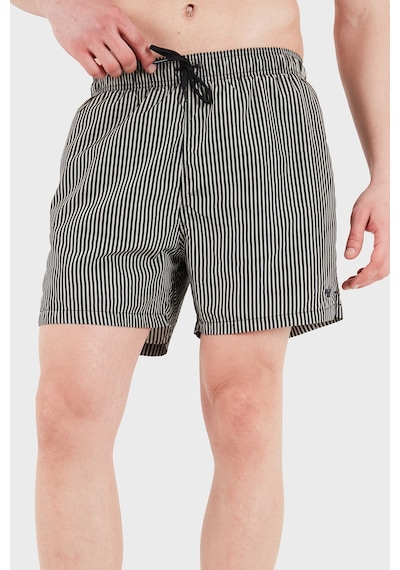 Emporio Armani Çizgili Mayo Short Erkek Deniz Şortu Em000583 Af20445 F1039 Siyah-bej Emporio Armani Çizgili Mayo Short Erkek Deniz Şortu Em000583 Af20445 F1039 Siyah-bej
