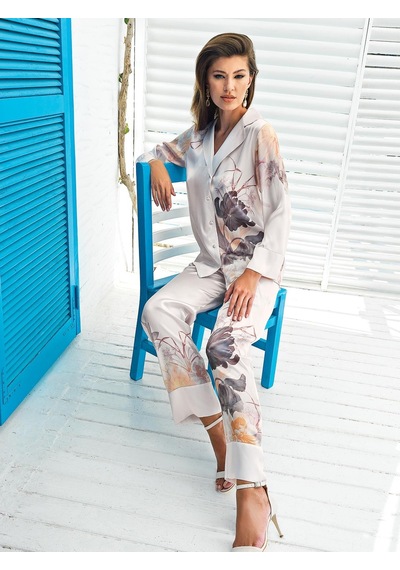 Perin Saten Pijama 2'li Takım - 5201 001