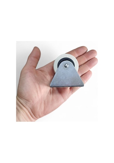Aletçantam Sabit Mobilya Tekeri Dolap Tekerlek  50 x 18 MM -4 Adet