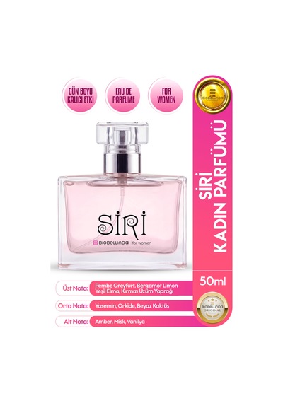Siri Eau De Parfume For Women 50 Ml Meyveli