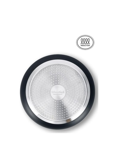 Digithome Winterbach Pangenio 6 Parça Granit Tava Ve Tencere Seti Siyah Sp100