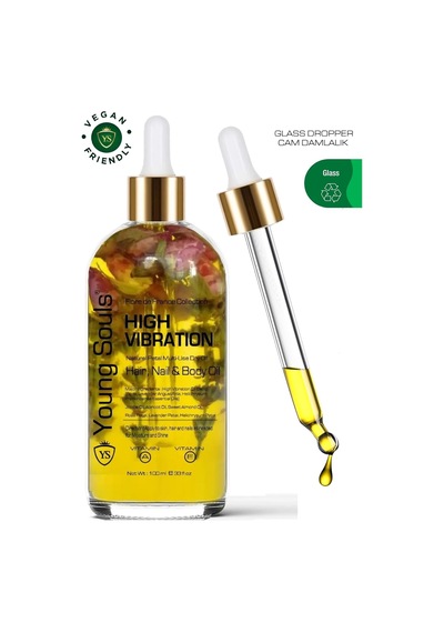 Tr Aromatherapy High Vibration Multi Use Yüksek Titreşim Yüz Saç Tırnak & Vücut Bakım Kuru Yağ 100 Ml