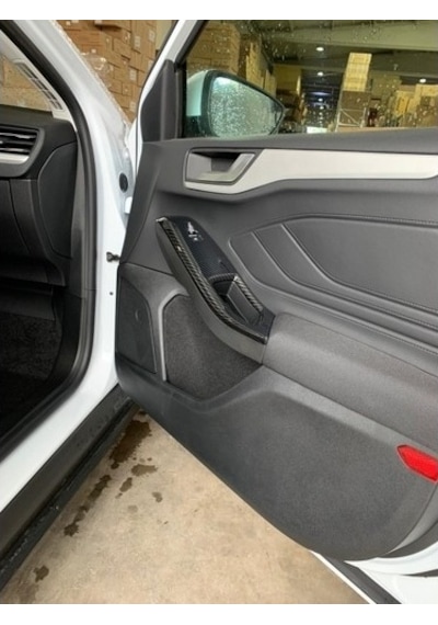 Autokit Ford Focus 4 Kapı Kolçak Kaplama Karbon 2019-2021