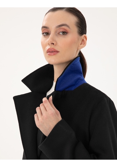 Pierre Cardin Kadın Siyah Kaban 50296074-vr046 Siyah