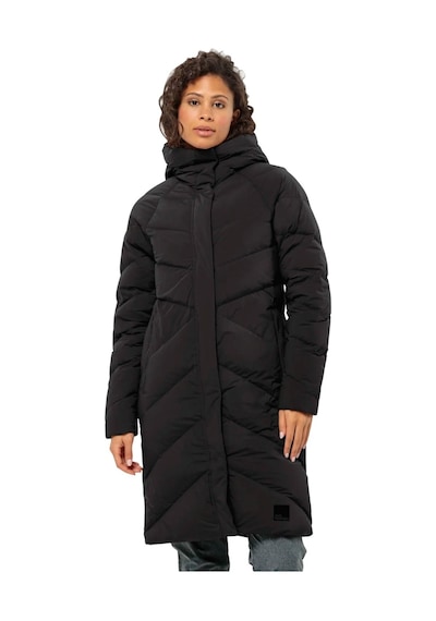 Jack Wolfskın Jack Wolfskin Marienplatz Coat Rds Kadın Siyah Outdoor Ceketi 6000 Siyah