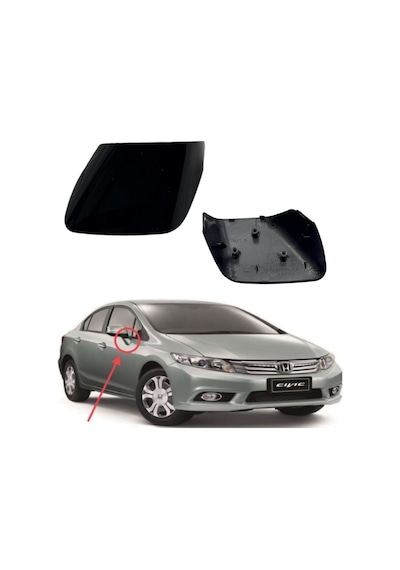 Honda Civic Ayna Alt Bakalit Sol 2012-2015 Fb7