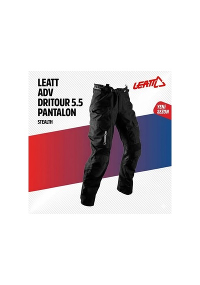 Leatt Adv Dri-tour 5.5 Siyah Motosiklet Pantolonu