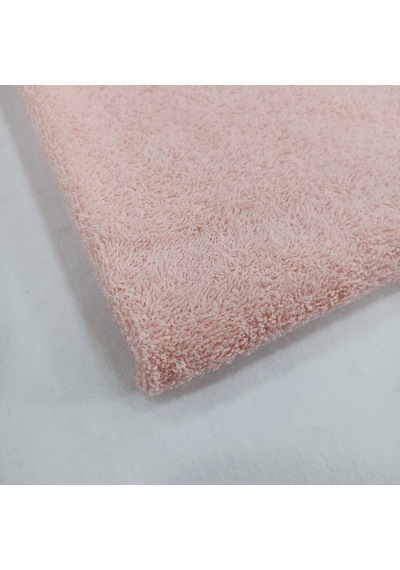 Pamuklu Havlu Kumaş Açık Pembe Pembe