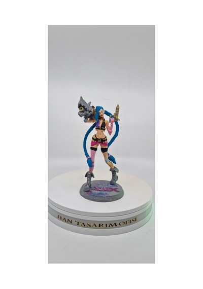 Jinx Figür Lol Leage Of Legends 20 Cm Figür