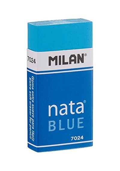 Milan Cpm7024b Nata Blue Plastik Silgi,mavi