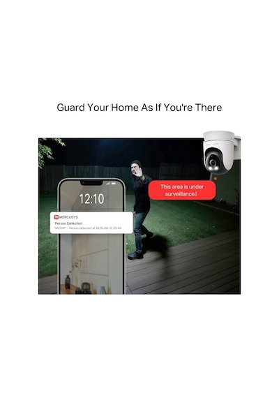 Mercusys Mc510 Outdoor Pan/tilt Security Wi-fi Camera