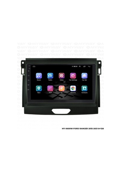 Myway Ford Ranger Android Multimedya Carplay Navigasyon Ekran - 8gb Ram+128 Gb Hdd - Myway
