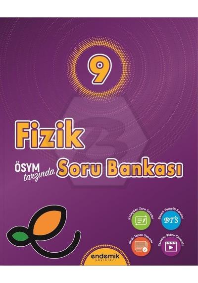 Endemik 2026 9. Sınıf Fizik Soru Bankası Güncel Müfredat