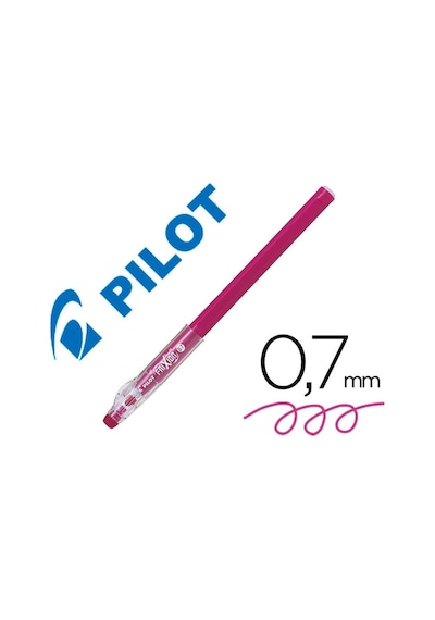 Pilot Frixion Ball Stick Roller Silinebilir Jel Kalem 0.7 mm Vişne F10-WR 3 Adet