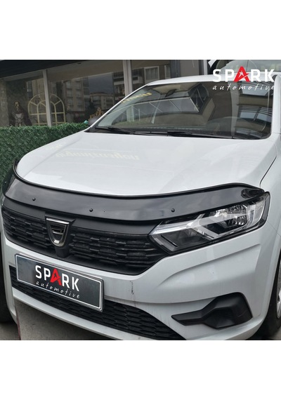 Dacia Sandero 2021- Yılı Ve Sonrası Uyumlu Kaput Rüzgarlığı 4mm Siyah