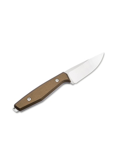 Böker Manufaktur Daily Knives Ak1 Droppoint Magnacut Gold Kamp Bıçak Kahverengi