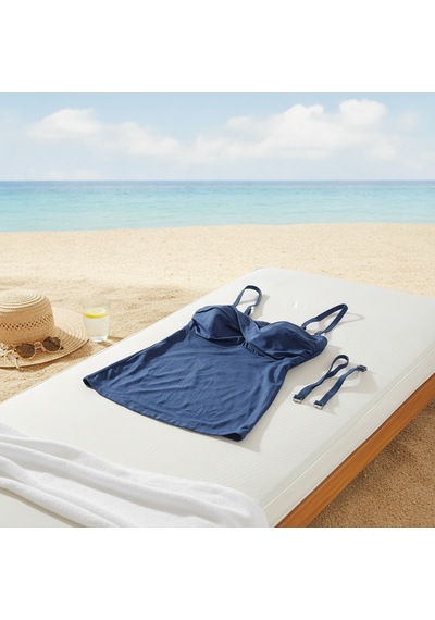 Bonbon Kadın Plaj Giyim Lacivert Renk Bikini Üst Bb2631
