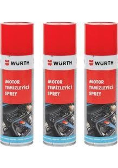 Würth Motor Temizleyici Sprey 500Ml X3