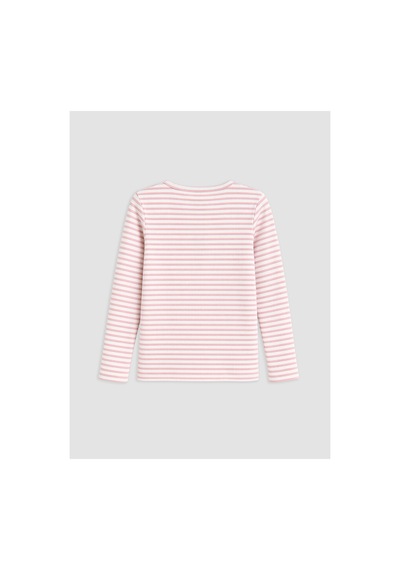 Lc Waikiki Alıta Cıty Farkıyla Lcw Kids Pembe Nakışlı Dar & Slim Uzun Kollu Kız Çocuk Tişört Pembe - 930967988 Pembe