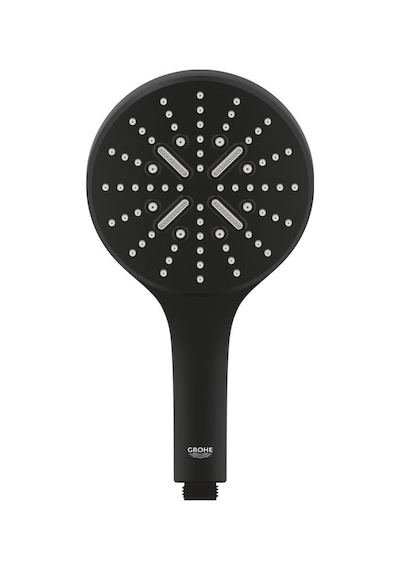Grohe El Duşu 3 Akışlı 13 Cm Smartactive Phantom Black - 22127kf0 Gümüş