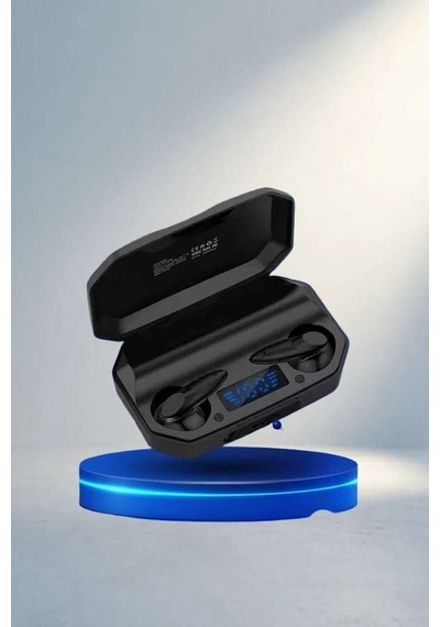 Siyah Profesyonel Oyuncu Kulaklığı Bluetooth 5.2 Uyumlu