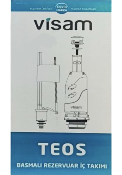 Visam Teos 1.kalite Basmalı Rezervuar İç Takımı