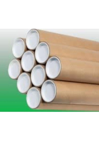Postüp Kapaklı Silindir Kutu 5 X 36 Cm Karton Rulo Tüp / Poster, Afiş, Harita Kutusu 1 Adet, Pstp5x361000001 Diğer