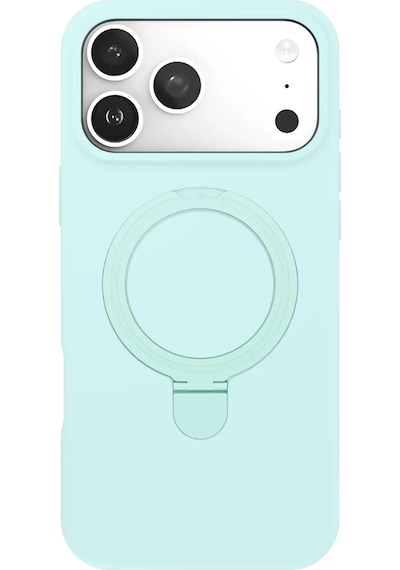Newface Apple, Uyumlu iPhone 17 Pro Max Regal Magsafe Standlı Kapak - Su Yeşili