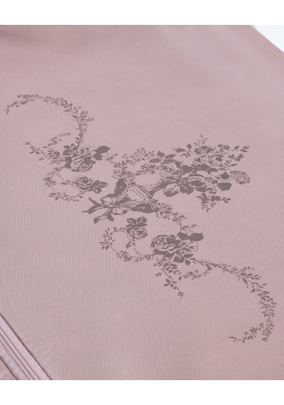 Madame Coco Çiçek Desen Baskılı Hurç - Pudra - 64x41x35 Cm 8684427121498 Pudra