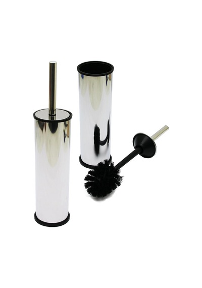 Mikro-1 Eko Metal Klozet Wc Fırça Seti Düz Kapak Bx40 Çok Renkli
