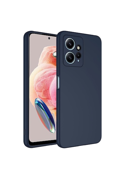 Zore Redmi Note 12 4g Kılıf Ogaa Mara Lansman Kapak - Lacivert