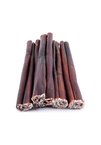 %100 Doğal Organik Kolojen Köpek Ödülü Düz Çubuk 100gr Katkısız, Yüksek Protein 15cm