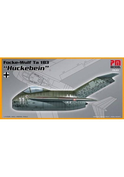 Ta-183 Focke Wolf Pm Model Savaş Uçağı Demonte Plastik Maketi