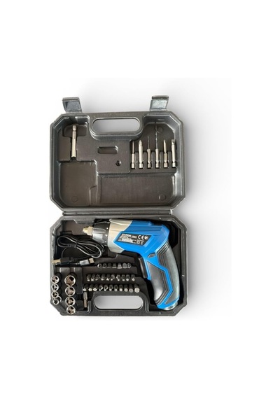 Hpa0416 Şarjlı Vidalama, 4v, 1.3ah, 4nm, 200 Dev/dk, 1/4 Hex Lokmalı Set