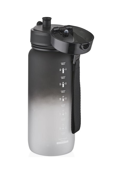 Vagonlife Uzspace 3037 650ml Siyah-beyaz Tritan Matara