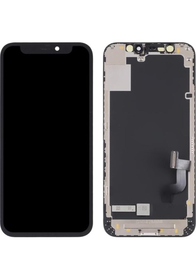 Apple Uyumlu iPhone 12 Mini Lcd Ekran Dokunmatik Siyah Oled Gx