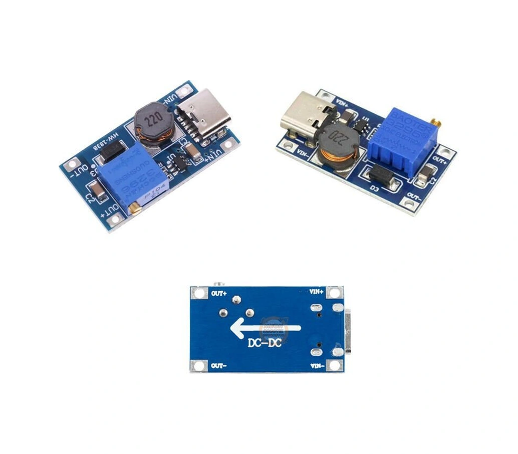 Mt3608 2a Type-c Usb Voltaj Yükseltici Dc-dc Güç Modülü-boost Modül