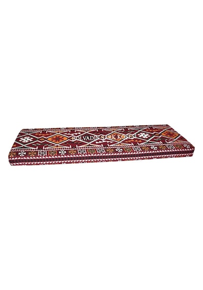 Erbasonline Mnd305-402 Şark Köşesi Bordo Halı Desenli Minder 120X60X10 Cm