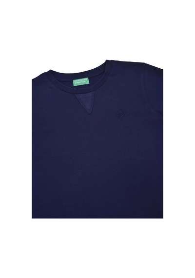 United Colors Of Benetton Bnt-b21643 Erkek Çocuk Uzun Kollu Tshirt Lacivert