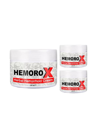 Hemorox Kremi 3 Adet Kavanoz Hemeroidkrem