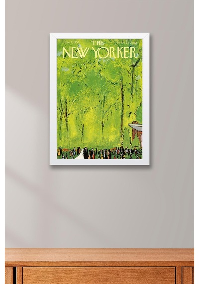 The New Yorker Çerçeveli Tablo June 7 1958