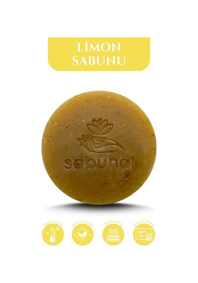 Sabunal Limon Sabunu - C Vitaminli Sebum Dengeleyici Cilt Sabunu 100 G