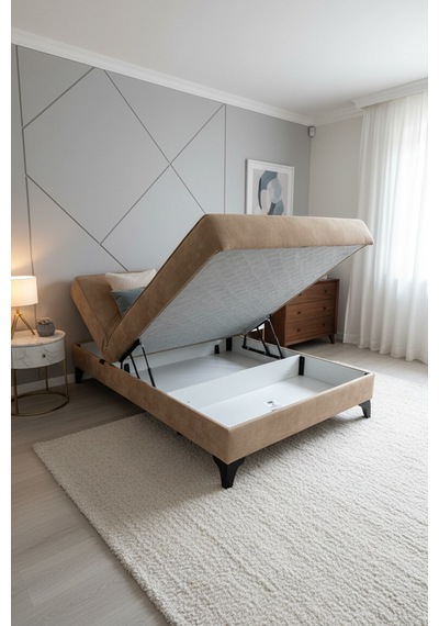 Halfbed Uzanmalı Yatak-baza