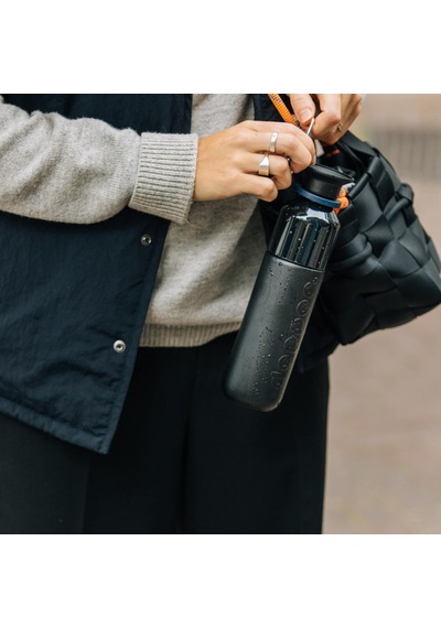 Dopper Insulated Yalıtımlı Termos Şişe 350 Ml - Gece Siyahı Siyah