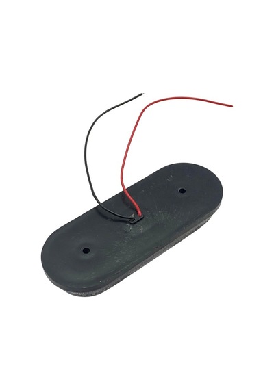 24v Yan Park Lambası Dorse Side Marker Beyaz Oval 4 Ledli 119 45 Mm