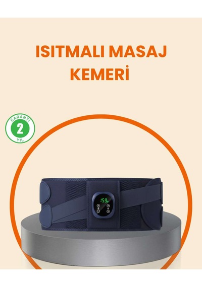Isıtmalı Kemeri Dijital Ekranlı Bel Çevresi 100 Cm Altı Uyumlu