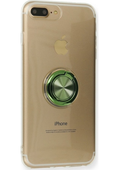 Fitcase Apple Uyumlu iPhone 7 Plus / 8 Plus Kilif Gross Ring Seffaf Arka Kapak 514447573