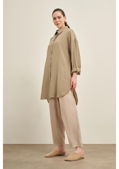 FTZ Women Ftz Cepli Modal Kap Haki 31003 Haki